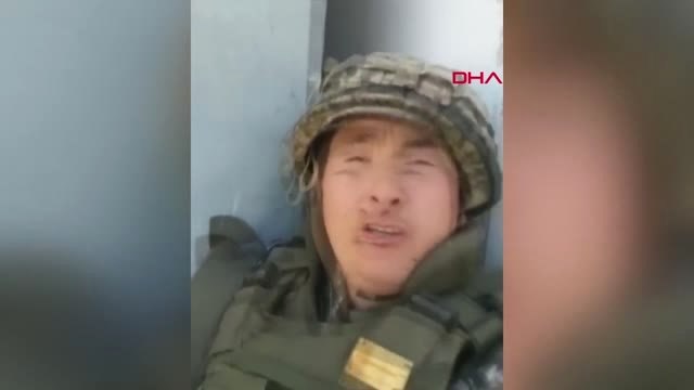 DHA DIŞ - Kazakistan'daki silah deposundaki patlamalar asker kamerasında