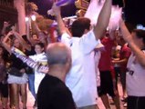 Decenas de madridistas celebran en Cibeles la Supercopa de Europa