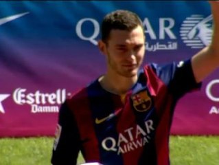Vermaelen ya luce la camiseta blaugrana