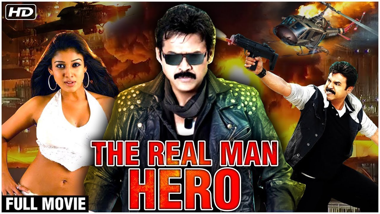The Real Man Hero Full Hindi Movie - Venkatesh - Nayantara - Super Hit Hindi Dubbed Movie