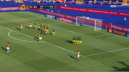 CAN 2019 : Le coup franc sur la barre de Pepe !