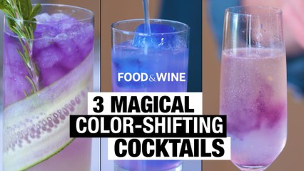 3 Magical Color-Shifting Cocktails
