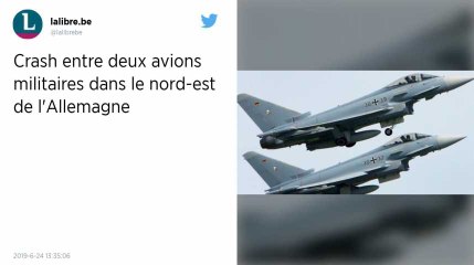 Allemagne. Deux avions de combat de l’armée s’écrasent après une collision