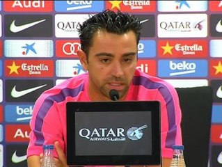 Xavi anuncia su adiós a la selección española