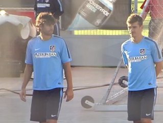 El Atlético sigue entrenando en Majadahonda