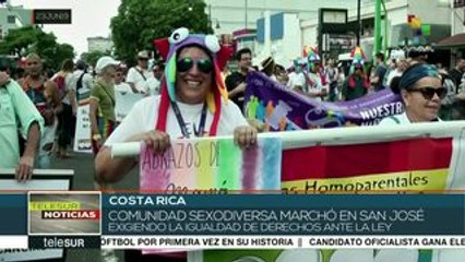 LGBTI de Costa Rica: Hace 9 años marcharon 30, hoy fueron 300.000 mil