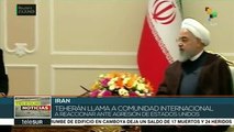Exhorta pdte. iraní al mundo a reaccionar ante agresiones de EE.UU.