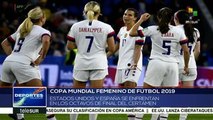 Deportes teleSUR: Continúa Copa Mundial Femenina de Fútbol 2019
