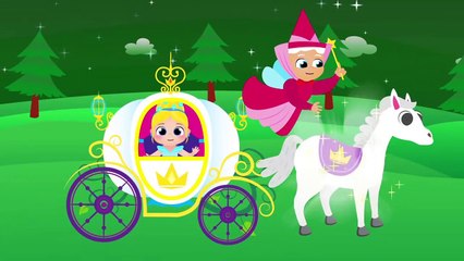Princess Cinderella | Humpty Dumpty | Kids Songs & Nursery Rhymes by Little Angel