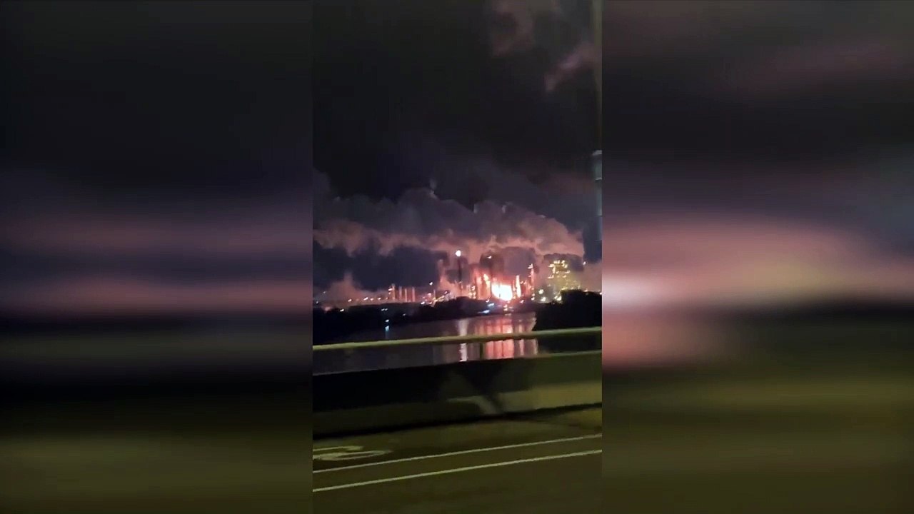 Refinery Fire in Philadelphia