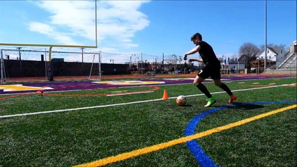 Easy Skill Moves To Beat Defenders - Dribbling Skills Tutorial For Footballers_Soccer Players