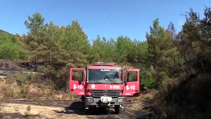 Alanya'da orman yangını - ANTALYA