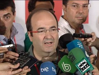 Iceta admite su decepción con Pujol