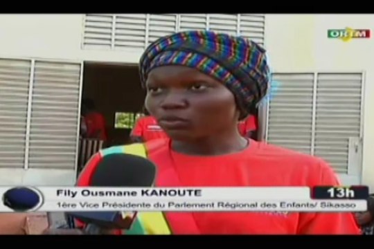 ORTM/Journée de l'enfant africain - Journée de plaidoyer à Sikasso sur la thématique « le mariage des filles n’est pas un jeu »