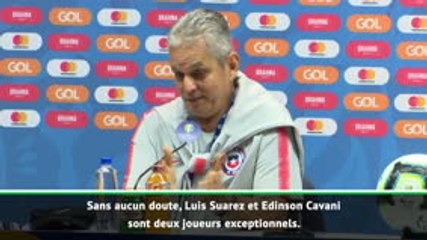Copa America - Rueda : "Suarez et Cavani sont deux joueurs exceptionnels"