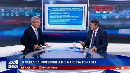Δημοσκόπηση στον ΑΝΤ1