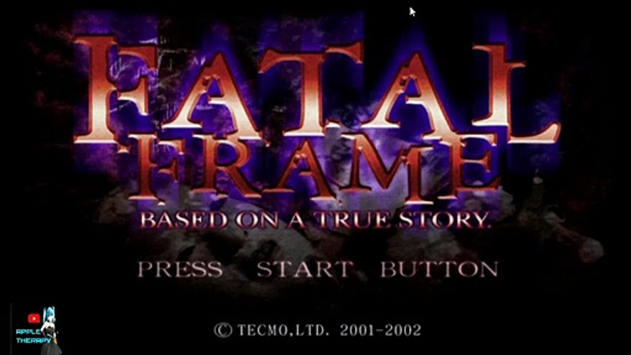 Fatal frame let's play part 1
