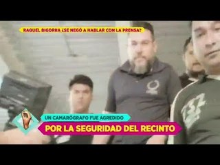 Seguridad maltrata a reportero por querer acercarse a Raquel Bigorra | De Primera Mano