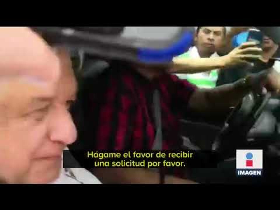 Reciben con porras y reclamos al presidente en Tapachula | Noticias con Ciro Gómez Leyva