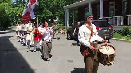 Cérémonie du dévoilement d'une plaque du 275e anniversaire de Saint-Constant