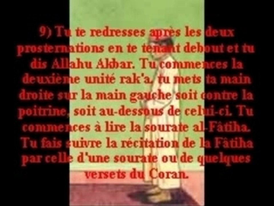 Comment faire la salat (prière) en islam