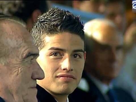 El Real Madrid presenta a James Rodríguez