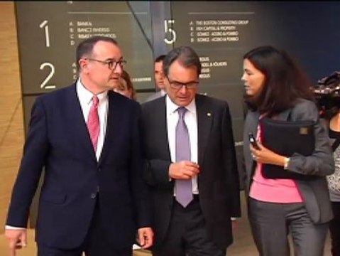 La mayoría de los grandes empresarios catalanes exigen a Mas y Rajoy diálogo para superar la crisis independentista