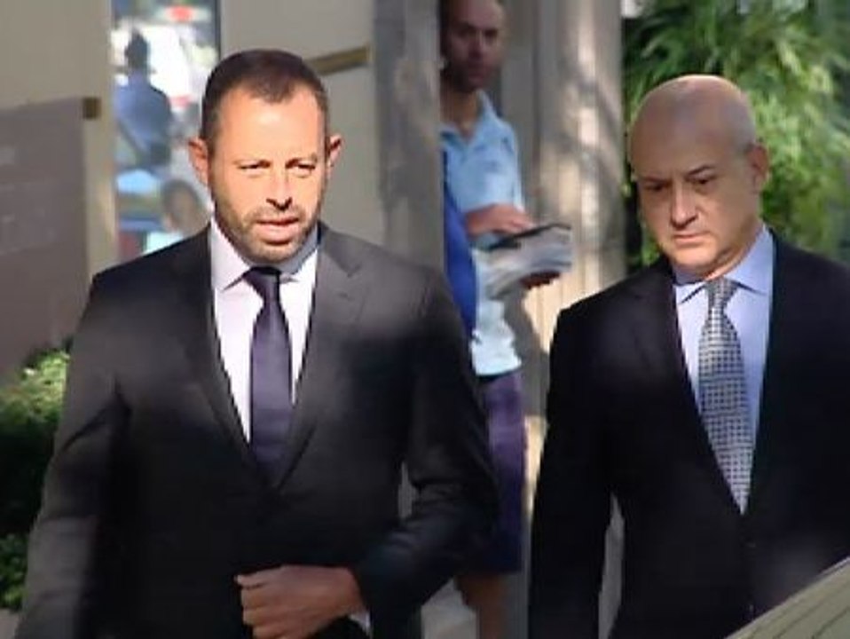 Sandro Rosell y Antoni Rossich declaran ante el juez por presunto fraude en el fichaje de Neymar