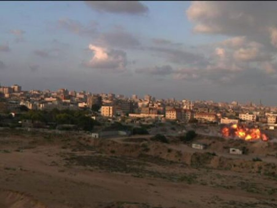 Segundo día de incursión terrestre de las tropas israelíes en Gaza