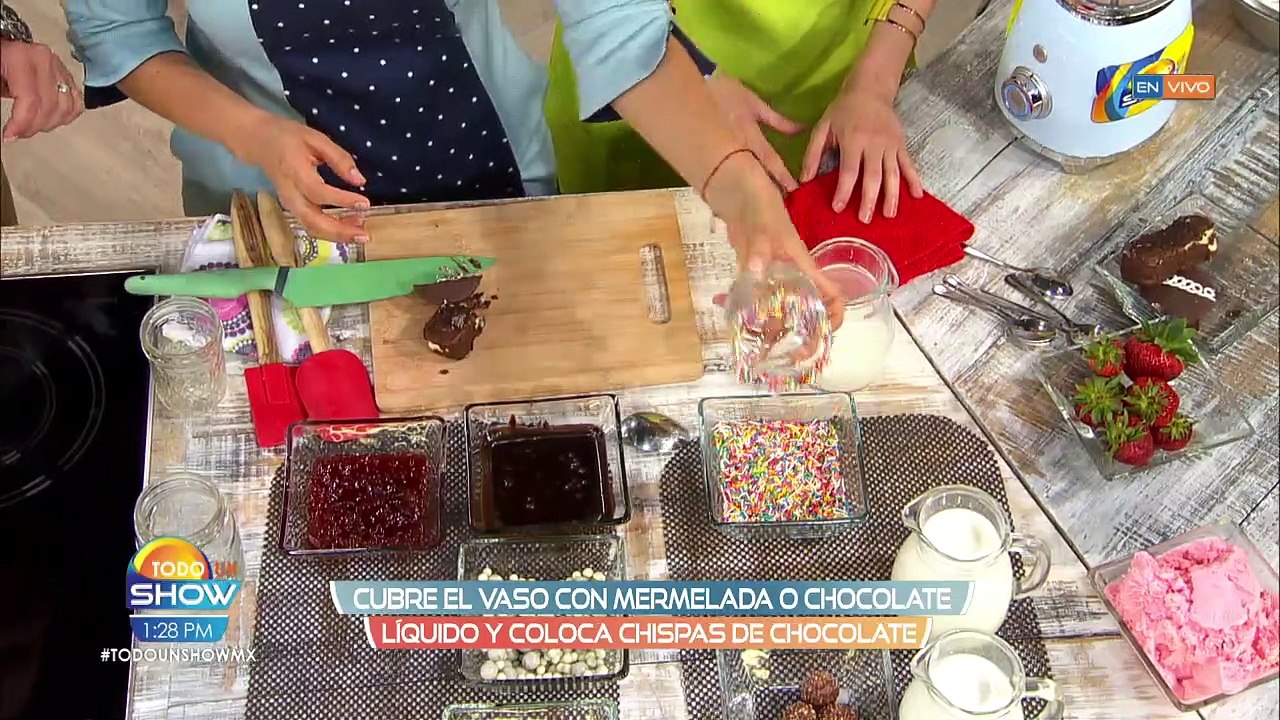 Receta: ¿Quieres consentir a tus pequeños? Prepárales estas Malteada de pastelitos.