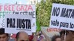 Manifestaciones pro-palestinas marchan por Madrid y Barcelona