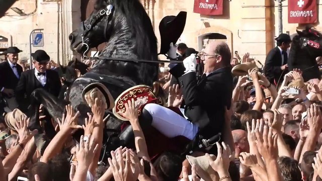 Ciutadella celebra sus fiestas de San Juan con caballos