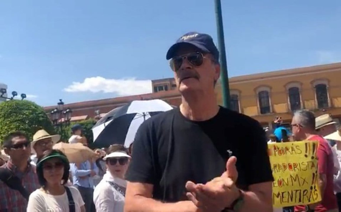 Vicente Fox convoca a marcha anti AMLO