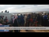 أهالي مخيم الركبان يقفون وقفة احتجاجية ضد ممارسات النظام والاحتلال الروسي القمعية - سوريا
