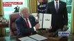 Trump Signs Executive Order Imposing New Sanctions On Iran