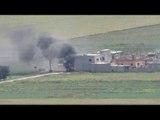 متداول| استهداف سيارة محملة بالذخيرة تابعة لميليشيا أسد على جبهة ريف حماة الغربي