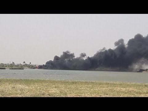 التحالف الدولي يقصف مهربي النفط الخام في دير الزور إلى مناطق ميليشيات أسد - سوريا