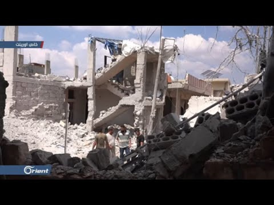 مقتل 5 مدنيين في غارات لطيران ميليشيا أسد على بلدة البارة جنوب إدلب - سوريا