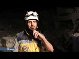 5 قتلى وعدد من الجرحى إثر استهداف طيران أسد مدينة سراقب - سوريا