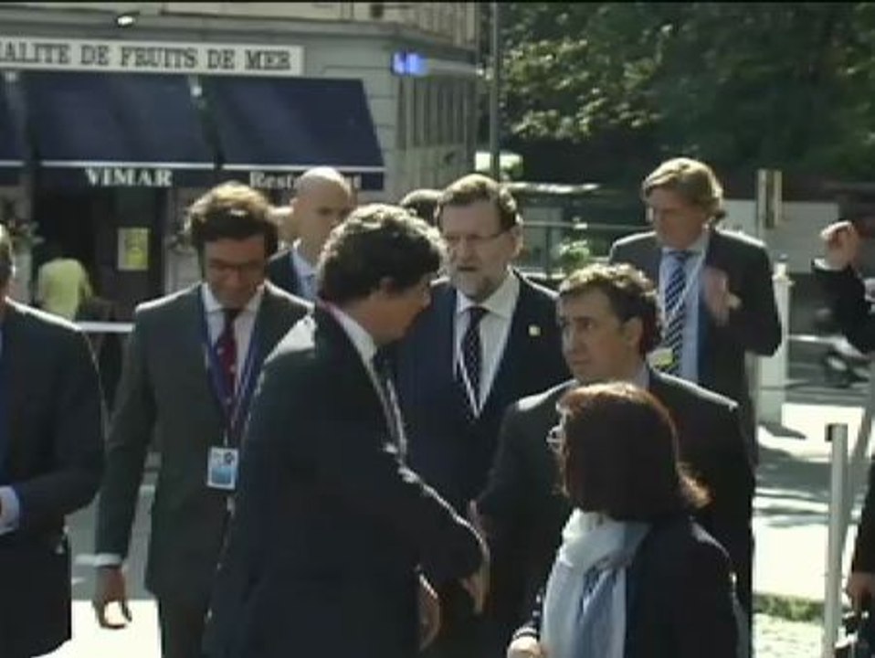 Comienza en Bruselas el Consejo que podría designar a De Guindos presidente del Eurogrupo