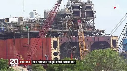Inde : des chantiers navals de démolition qui font scandale