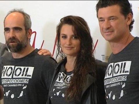 Penélope Cruz contra las prospecciones en Canarias
