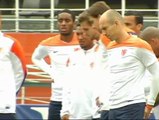 Holanda ultima detalles de cara a la semifinal ante la Argentina de Messi