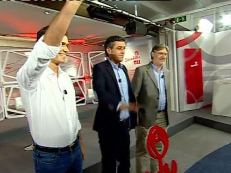 Los aspirantes a la Secretaría General del PSOE debaten por el voto de los militantes