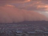 Phoenix bajo los efectos de otra gran tormenta de arena