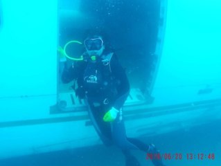 Saroz'a batırılan dev uçaktan ilk görüntüler