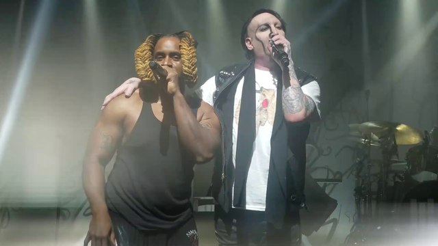 Marilyn Manson ft. Bill $aber - The Beautiful People [Live in New York 2018] (4K Video)