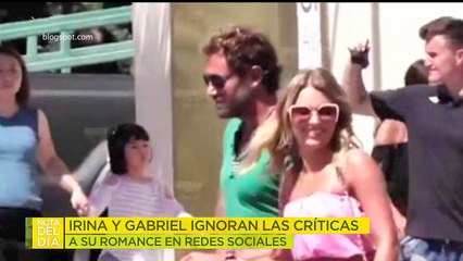 ¡LA CONFUNDIERON! Así reaccionó Irina Baeva cuando le cambiaron el nombre y le gritaron ¡Geraldine!