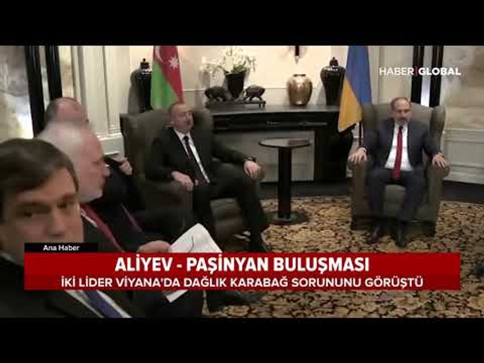 Azerbaycan Cumhurbaşkanı İlham Aliyev ve Ermenistan Başbakanı Nikol Paşinyan Avusturya'da Buluştu