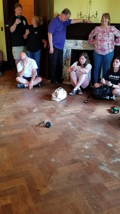 James Enters Back into the Room! Swannanoa Palace Event Fundraiser Lunar Paranormal Virginia